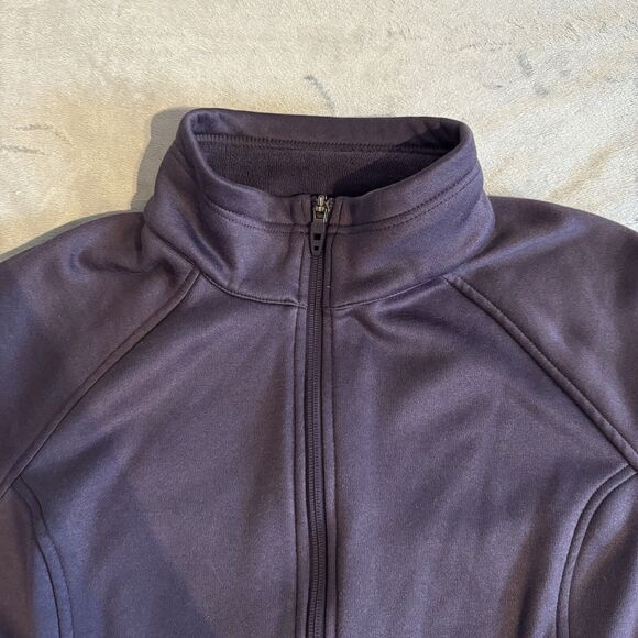 The North Face Women's Purple Outdoor Full Zip Fleece Jacket Large - Picture 3 of 10